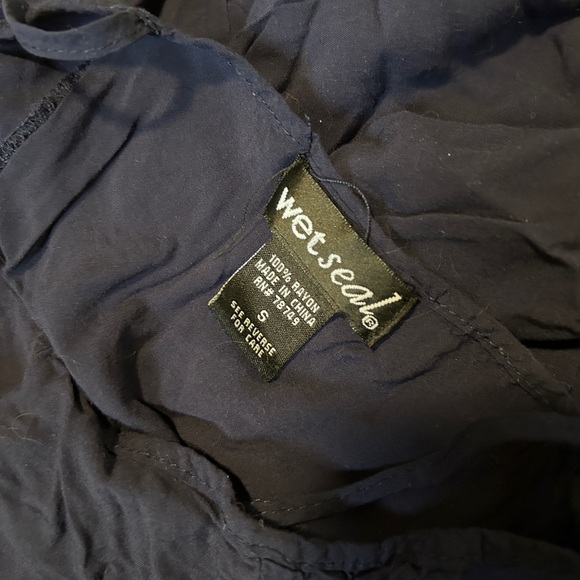 Blue embroidered Wet Seal Dress - Picture 6 of 6